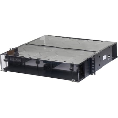 Belden FX ECX 2U PATCH PANEL HOUSING, 19" WIDTH,  ECX-02U